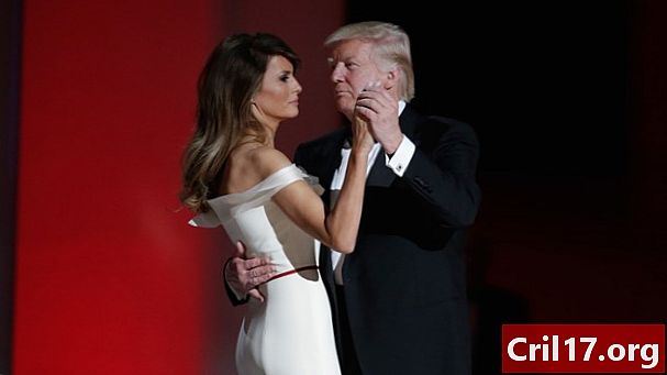 Donaldas ir Melania Trump: jų santykių laikas