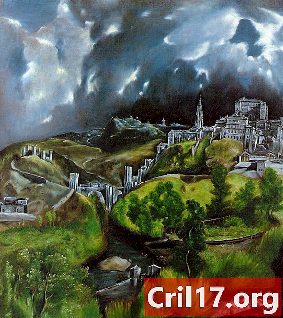 El Greco - Ζωγραφική, Τολέδο & Ελληνική