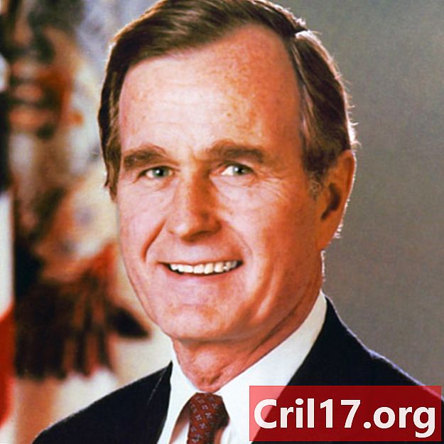 George H.W. Bush - Alder, familie og formandskab
