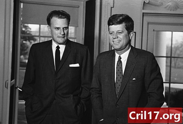 איך בילי גרהאם ניסה למנוע מ- JFK את זכיית הנשיאות