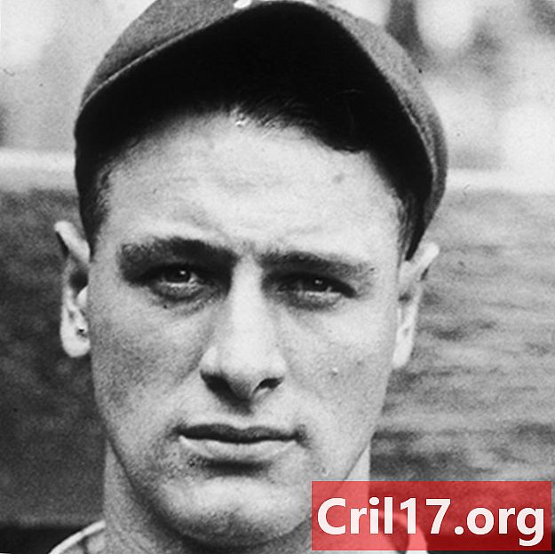 Lou Gehrig - slávni hráči baseballu