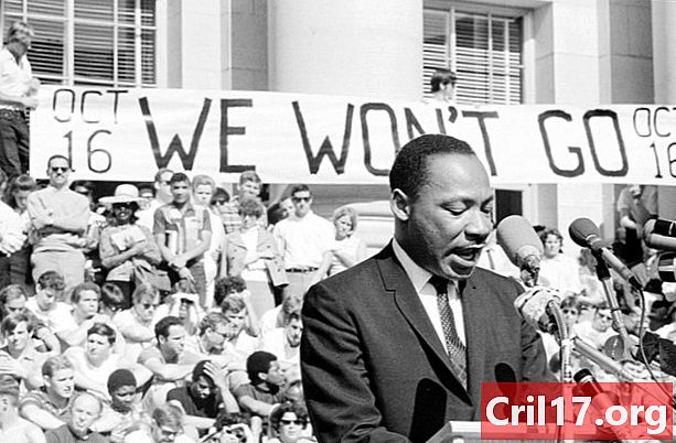 Martin Luther King Jr. och 8 svarta aktivister som ledde rörelsen för medborgerliga rättigheter