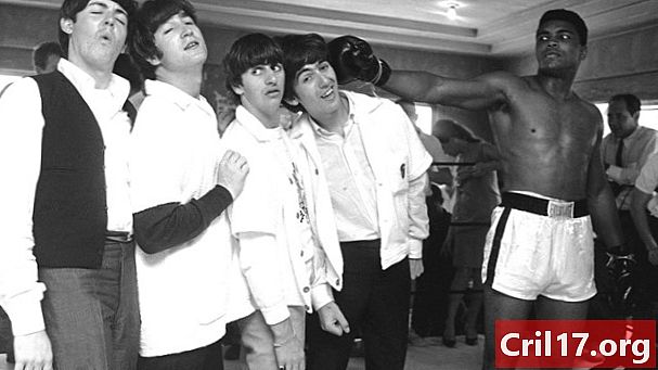 The Beatles in Muhammad Ali: Zgodba za ikoničnimi fotografijami njunega srečanja iz leta 1964