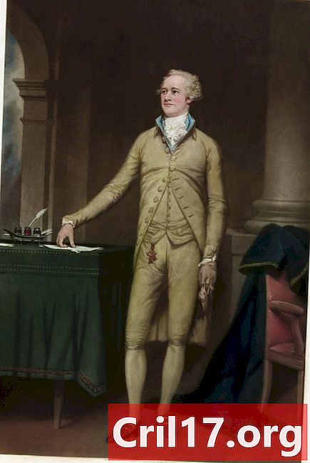 Alexander Hamiltonin ja hänen vaimonsa Elizan epätodennäköinen avioliitto
